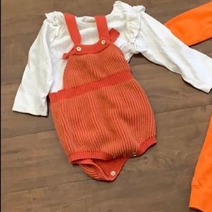 Cat and jack Fall baby knit romper